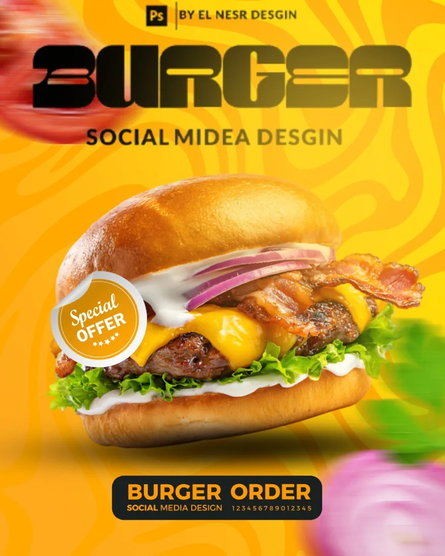Bacon burger post